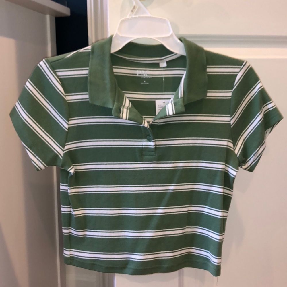 PacSun Cropped Polo